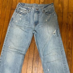 American Eagle ripped jeans